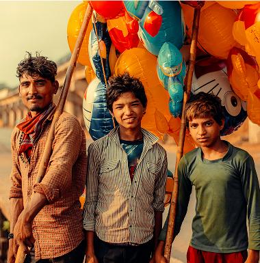 Helping underprivileged